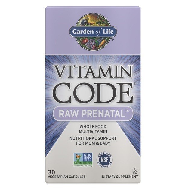 Garden of Life Vitamin Code Raw Prenatal 30 VegCap