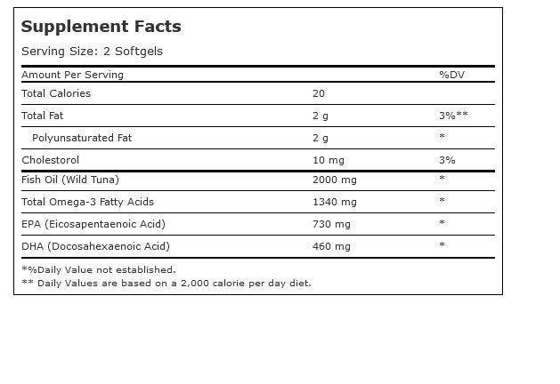 Maxi-Health Maxi Omega 3 Concentrate Kosher Fish Oil 90 Capsule