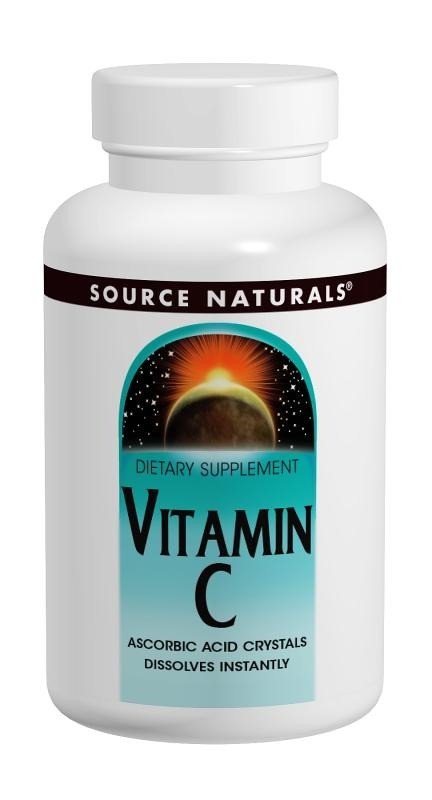 Source Naturals, Inc. Vitamin C Ascorbic Acid Crystals 16 oz Powder