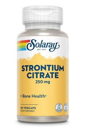 Solaray Strontium Citrate 60 VegCap