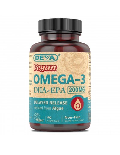 Deva Vegan Deva Vegan DHA &amp; EPA - Delayed Release 90 VegCap