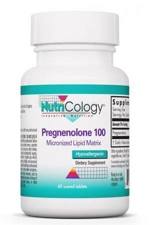 Nutricology Pregnenolone 100 60 Tablet
