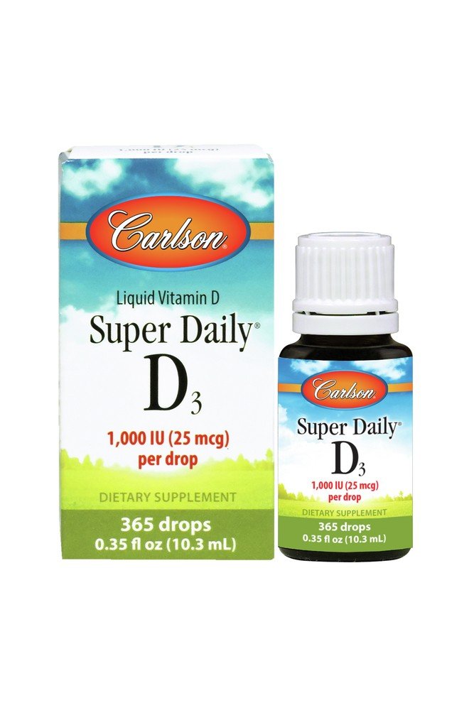 Carlson Laboratories Super Daily D3 1000 IU Liquid 11 ml Liquid