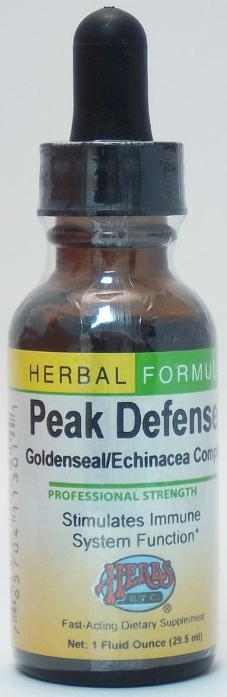 Herbs Etc Peak Defense 1 oz Liquid