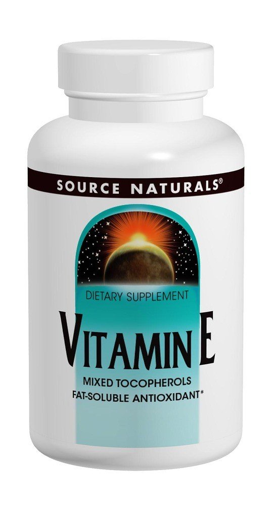 Source Naturals, Inc. Vitamin E d-Alpha Toco 400 IU softgels 100 Softgel