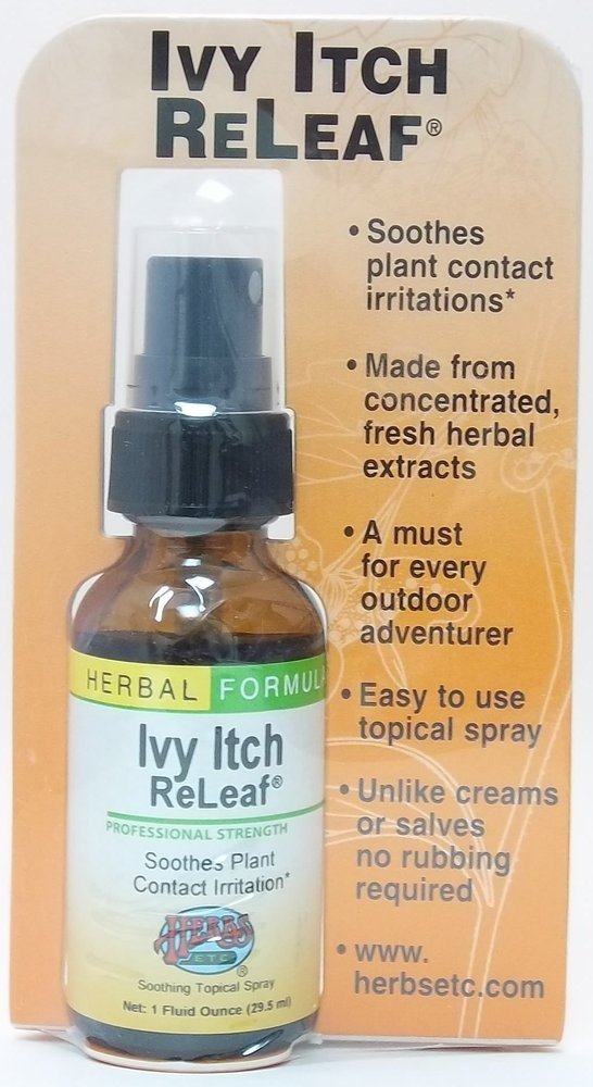 Herbs Etc Ivy Itch ReLeaf 1 oz Liquid