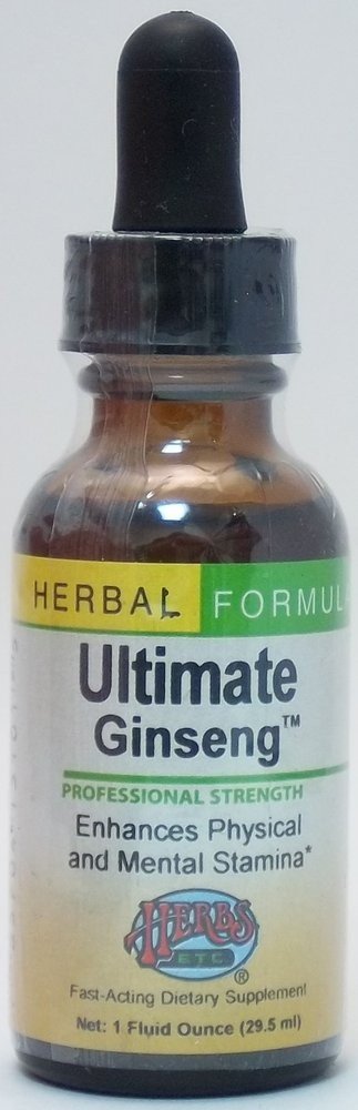 Herbs Etc Ultimate Ginseng 1 oz Liquid