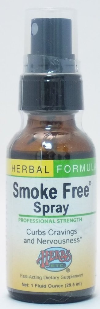 Herbs Etc Smoke Free Spray 1 oz Liquid