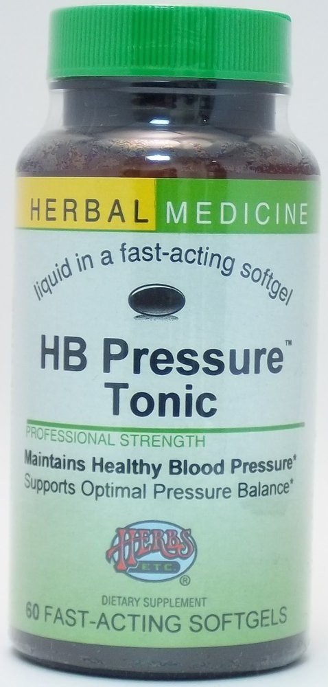 Herbs Etc HB Pressure Tonic 60 Softgel