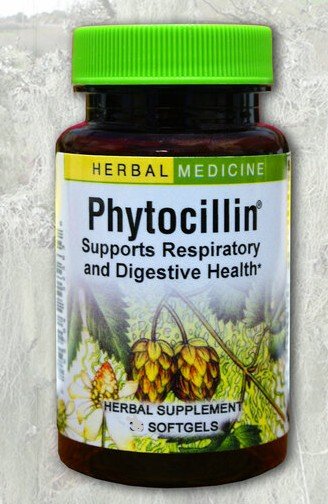 Phytocillin | Herbs Etc | Herbal Medicine | Respiratory Health | Digestive Health | Herbal Supplement | 120 Softgels | VitaminLife