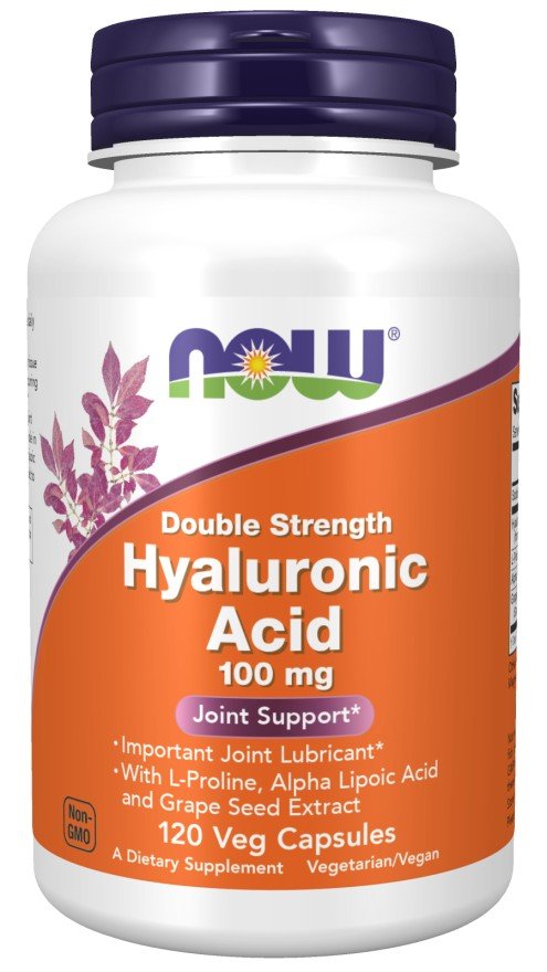 Now Foods Hyaluronic Acid 100 mg 120 VegCap