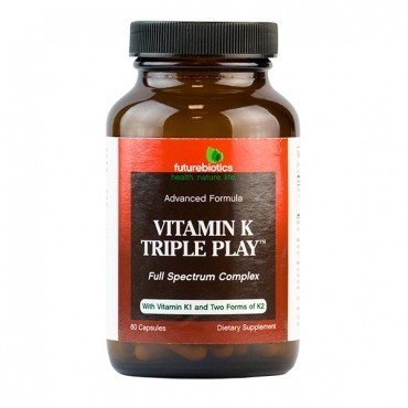 Futurebiotics Vitamin K Triple Play 60 Capsule