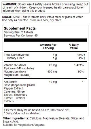 Kal Magnesium Taurate+ 90 Tablet