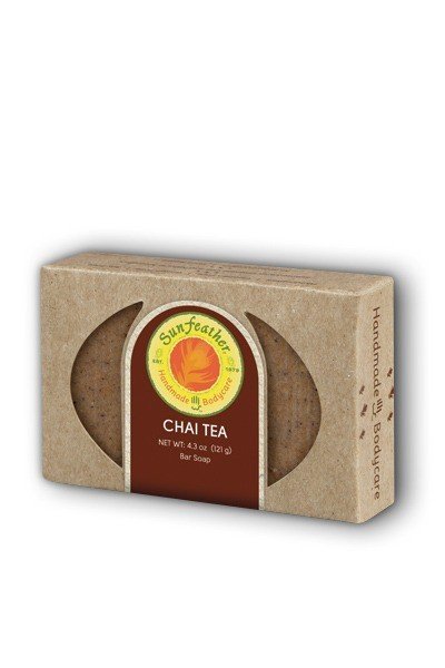 Sunfeather Chai Tea Soap 4.3 oz Bar Soap