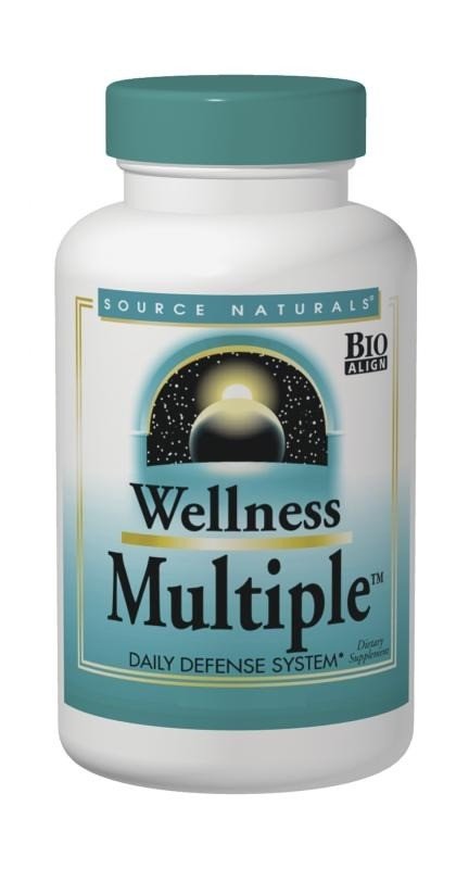 Source Naturals, Inc. Wellness Multiple 60 Tablet