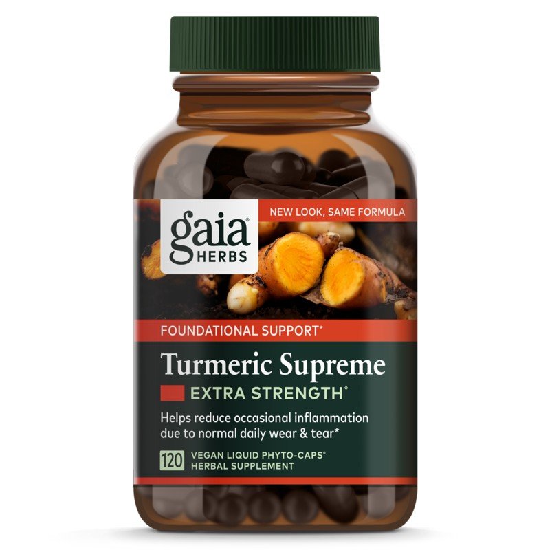 Gaia Herbs Turmeric Supreme Extra Strength 120 VegCap