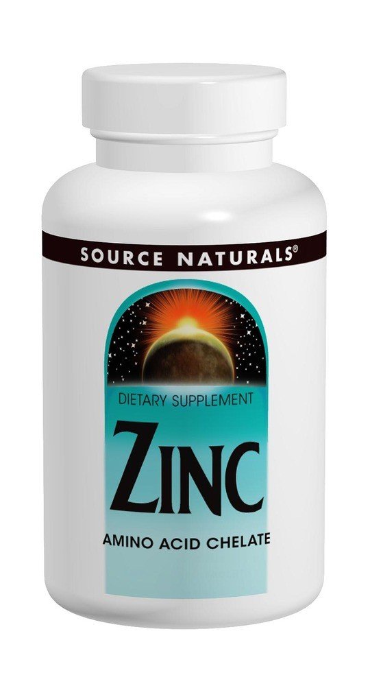Source Naturals, Inc. Zinc Chelate 50mg 250 Tablet