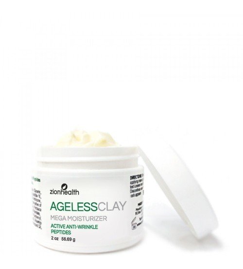 Zion Health Ageless Clay Anti Wrinkle Cream 2 oz Cream