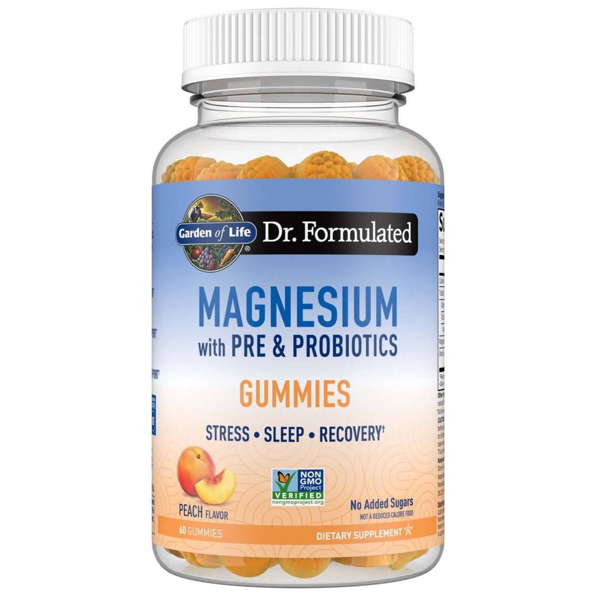 Garden of Life Dr. Formulated Magnesium Peach 60 Gummy