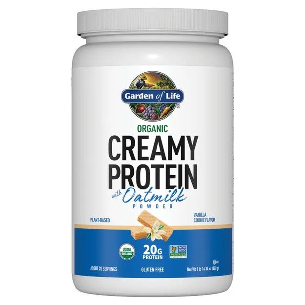 Garden of Life Organic Creamy Protein Vanilla Cookie 860 g Powder