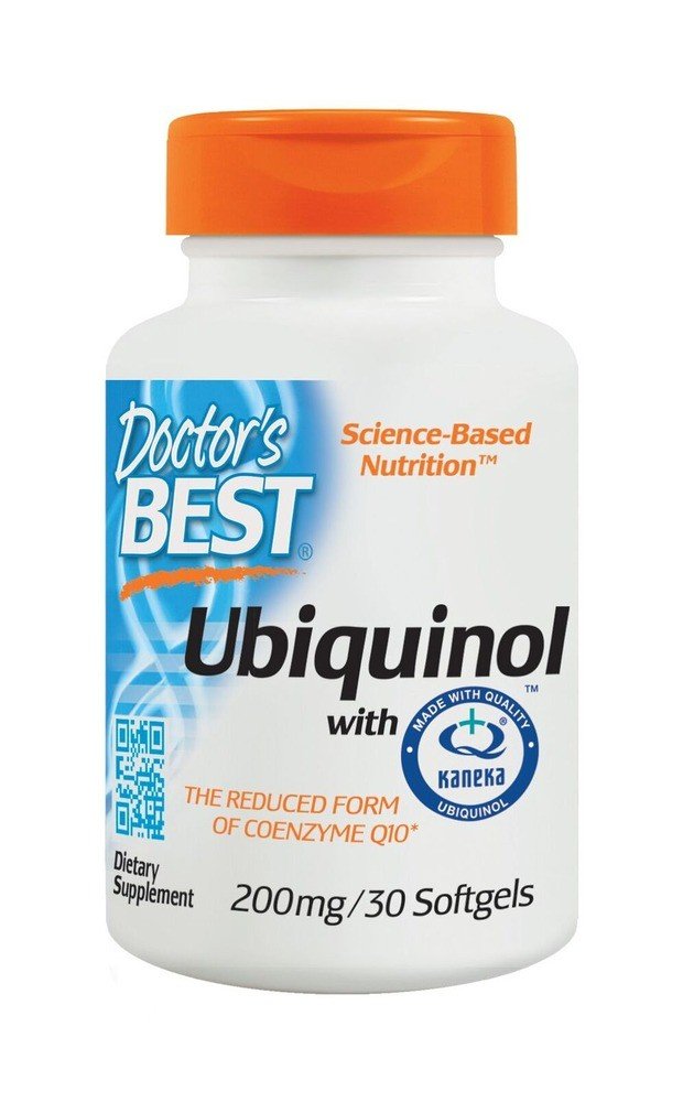 Doctors Best Ubiquinol with Kaneka Ubiquinol 200 mg 30 Softgel