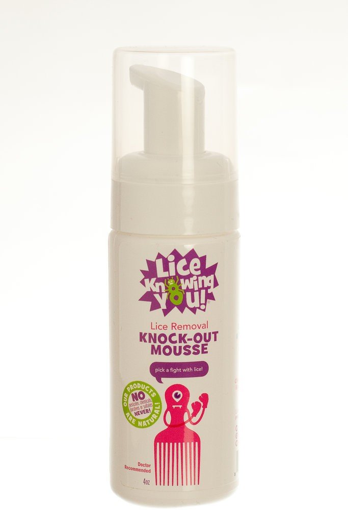 Lice Knowing You Lice Removal Knock-Out Mousse 4 oz Liquid