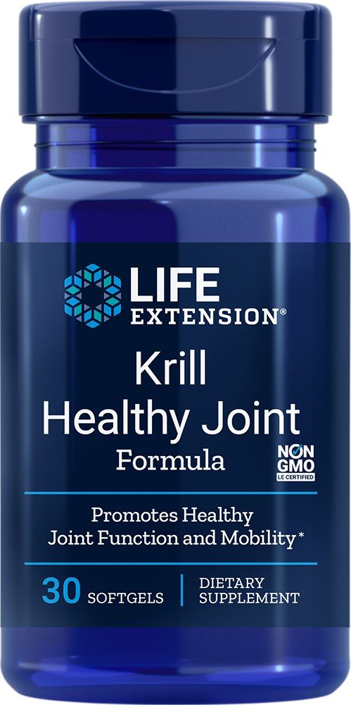 Life Extension Krill Healthy Joint Formula(Not to be sold outside the U.S.) 30 Softgel