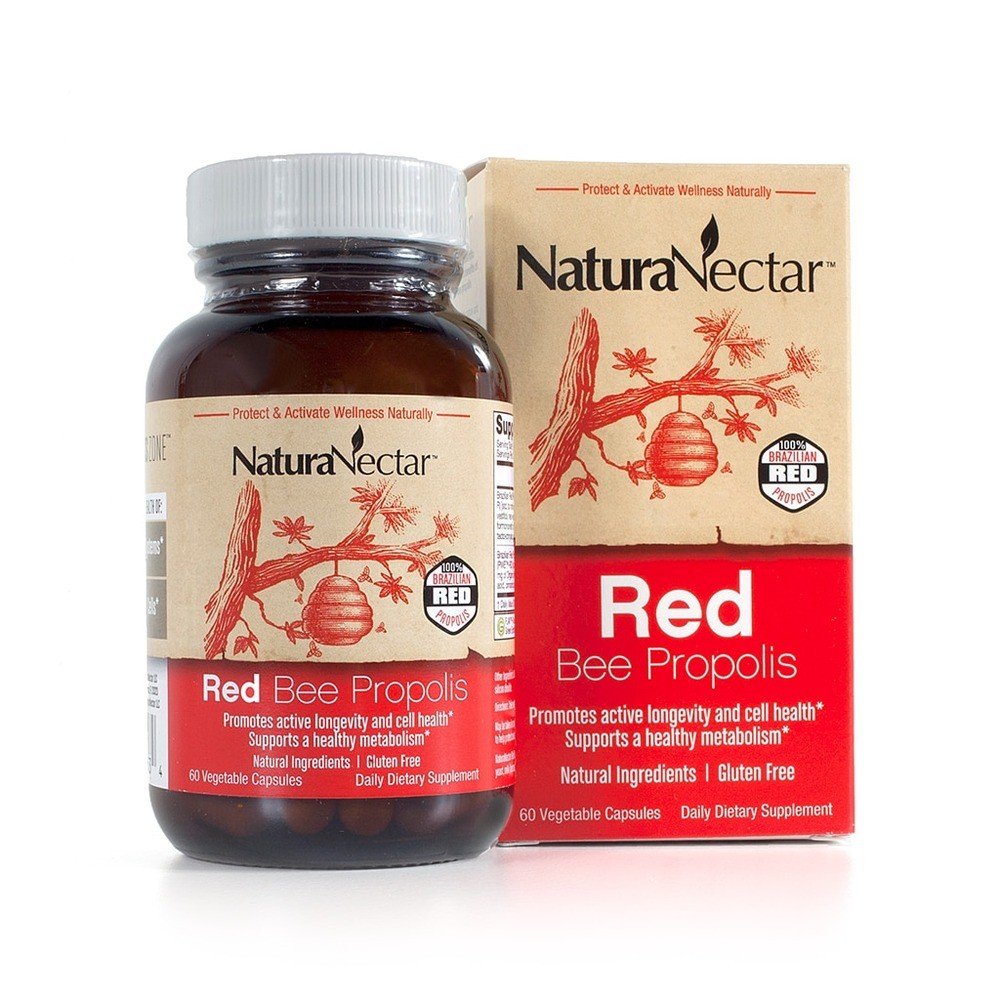 NaturaNectar NaturaNectar Red Bee Propolis 60 Capsule