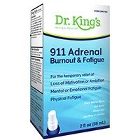 Dr King Natural Medicine 911 Adrenal Burnout & Fatigue 2 oz Liquid