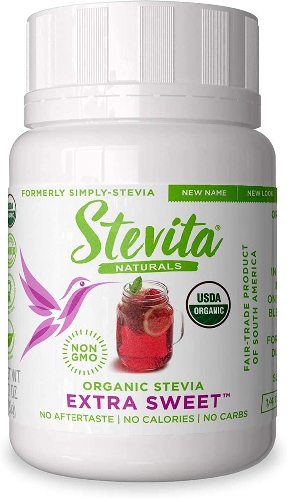 Stevita Simply Stevia USDA Organic No Fillers 0.7 oz Powder