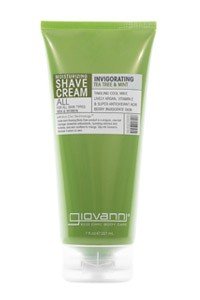 Giovanni Shave Cream Tea Tree & Mint (Invigorating) 7 oz Cream