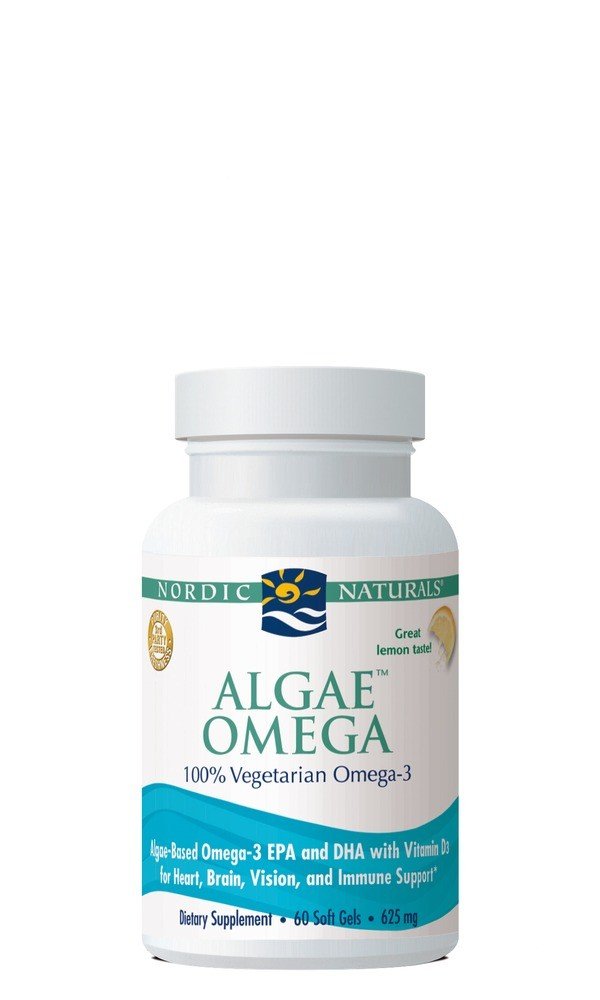 Nordic Naturals Algae Omega - Lemon 60 Softgel