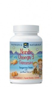 Nordic Naturals Nordic Omega-3 Gummies - Tangerine 120 Gummy