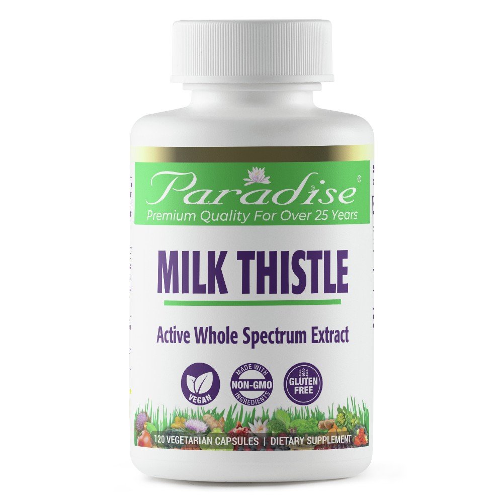 Paradise Herbs Milk Thistle 120 VegCap