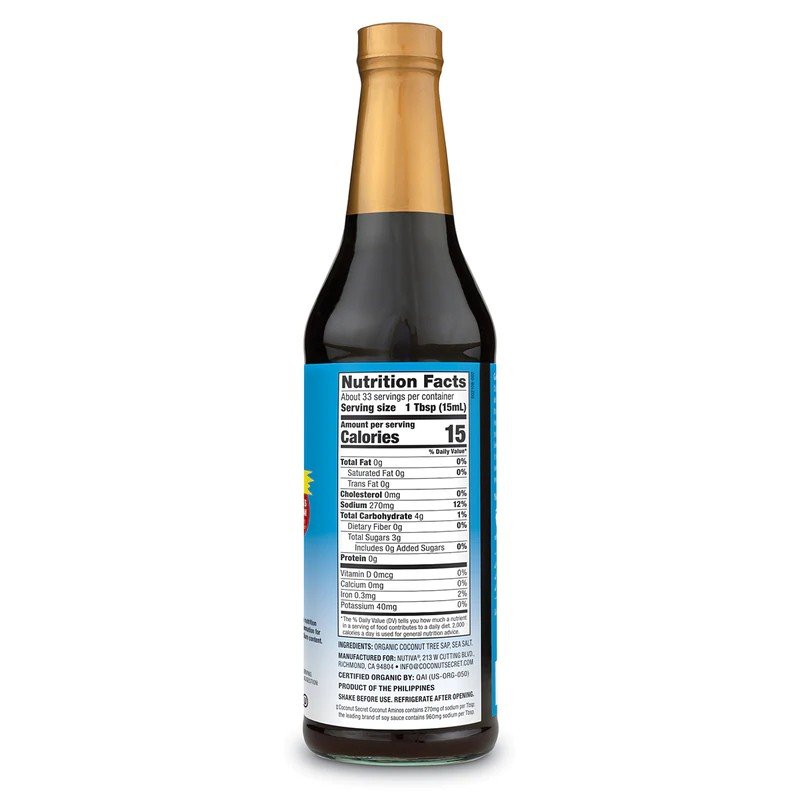 Coconut Secret Coconut Aminos 8 oz Liquid