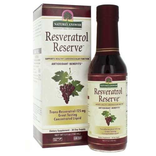 Nature&#39;s Answer Resveratrol Reserve 5 oz Liquid