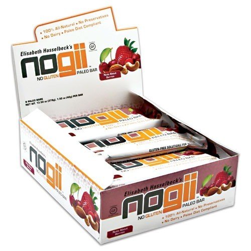 Nogii Paleo Bar Gluten-Free-Nuts About Berries-Box 1 Box