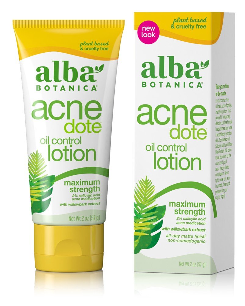 Alba Botanica Acnedote Skin Care Oil Control Lotion 2 oz Lotion