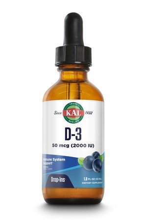 Kal D-3 2000 IU Dropins 1.8 oz Liquid