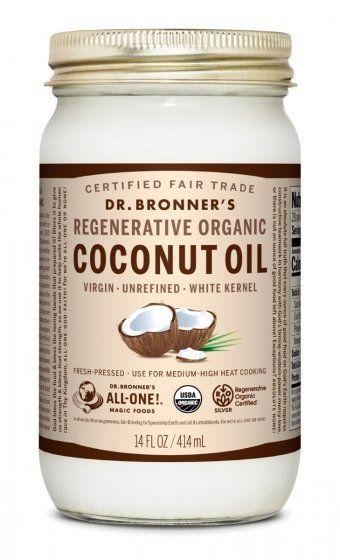 Dr. Bronner's Coconut Oil - White Kernel 14 oz Oil