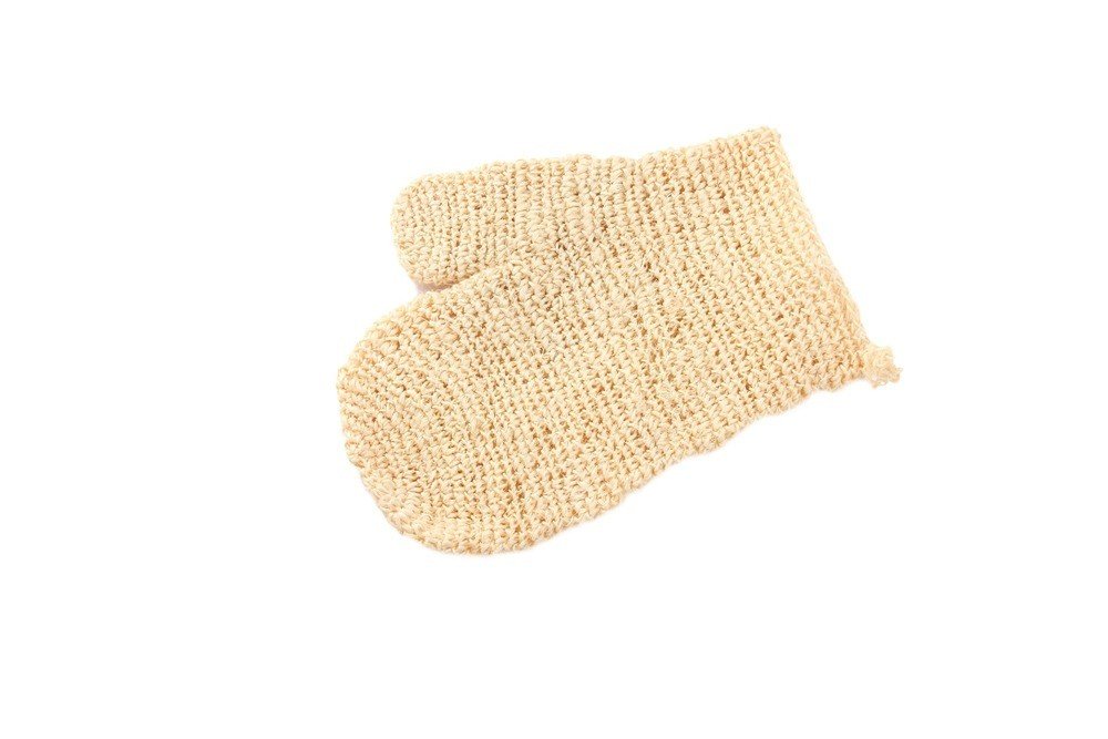 Bass Brushes Sisal Deluxe Hand Glove Knitted Style - Firm Hand Made Firm 1 Gloves
