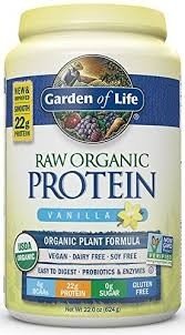 Garden of Life Raw Protein - Vanilla 22 oz Powder