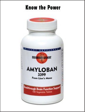 Mushroom Wisdom (Formerly Maitake Products) Amyloban 3399 180 Tablet