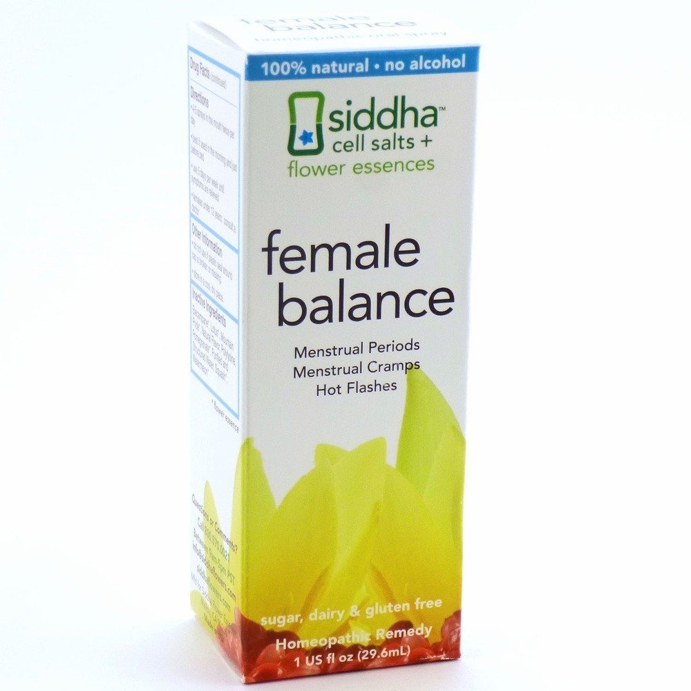 Siddha Flower Essences Female Balance 1 fl oz Liquid