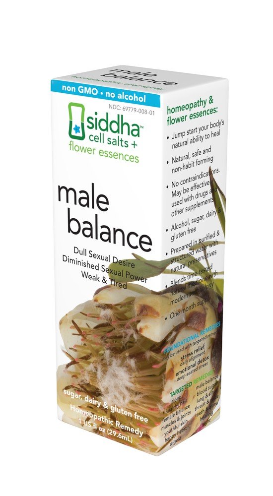 Siddha Flower Essences Male Balance 1 fl oz Liquid