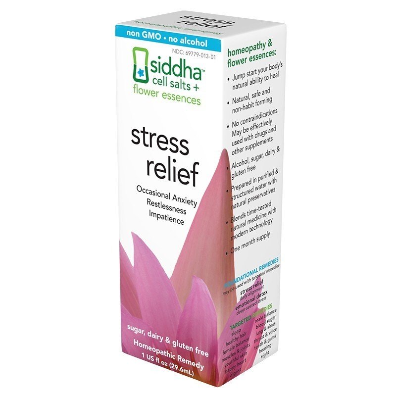 Siddha Flower Essences Stress Relief 1 fl oz Liquid