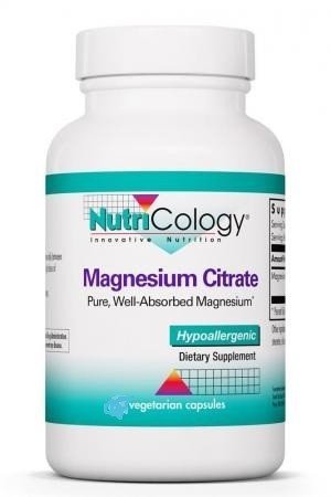 Nutricology Magnesium Citrate 180 VegCap