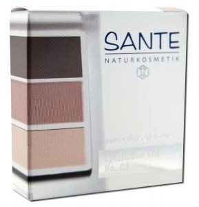 Sante Eyeshadow Trios Rose Wood 03 5 gm Powder