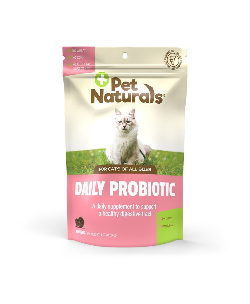 Pet Naturals Of Vermont Daily Probiotic for Cats 30 Chewable