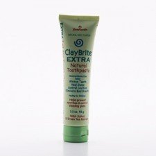 Zion Health Claybrite Extra Natural Mint Toothpaste 3.2oz Paste